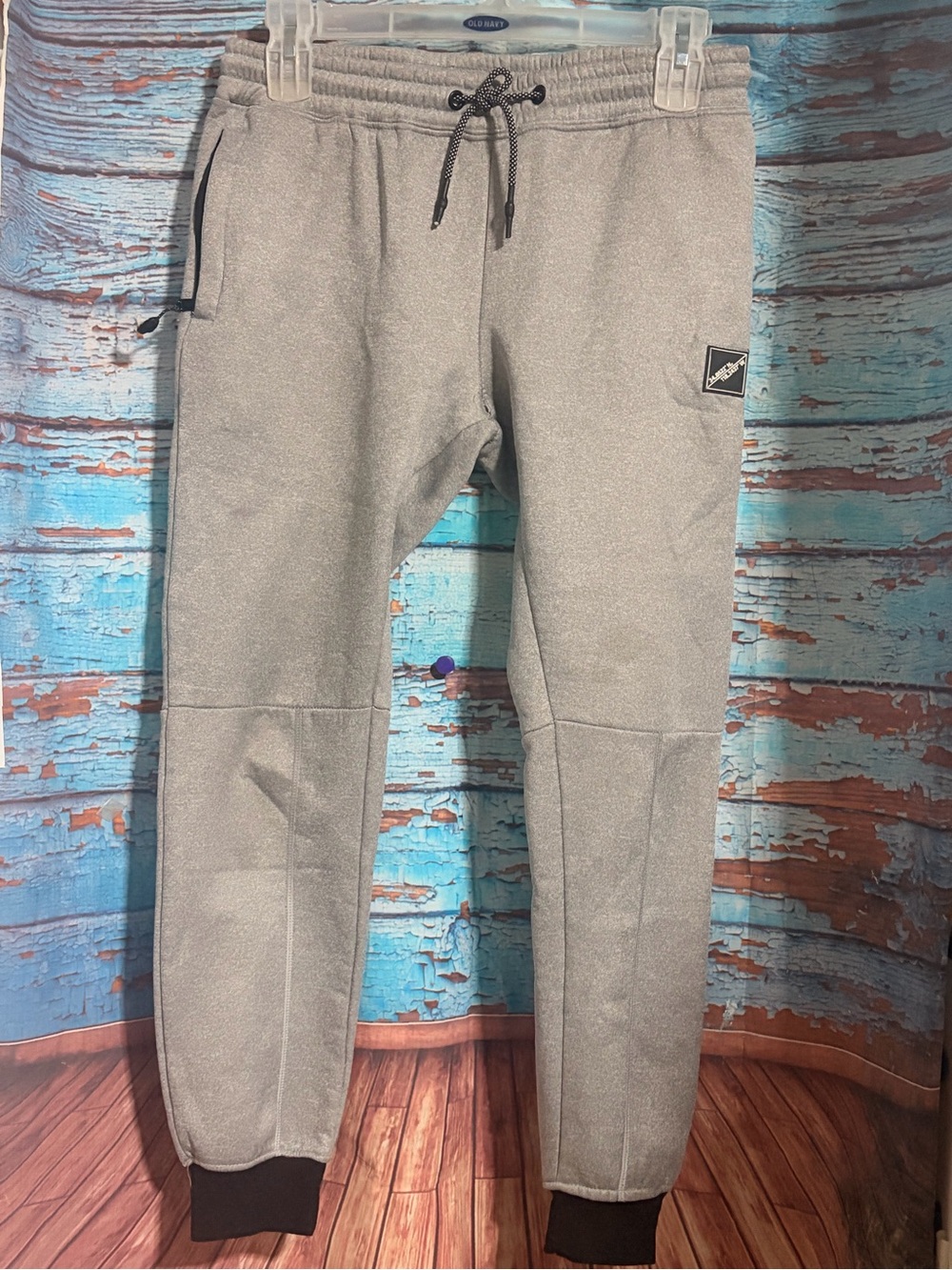⚜️’ENCRYPTED’ Brand Men's Gray Sweatpants w/Drawstrings, & Pockets⚜️